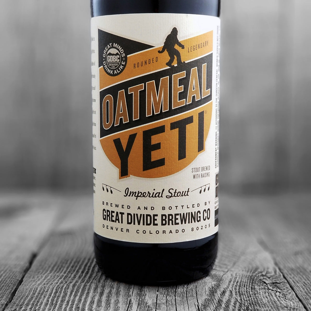 Yeti Beer Bottle