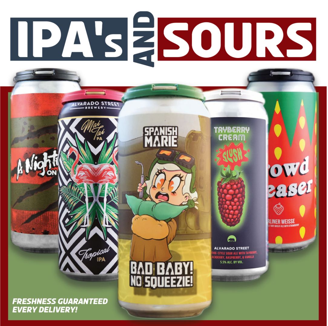 Tart & Hoppy: Best of IPAs and Sours (Free Shipping)