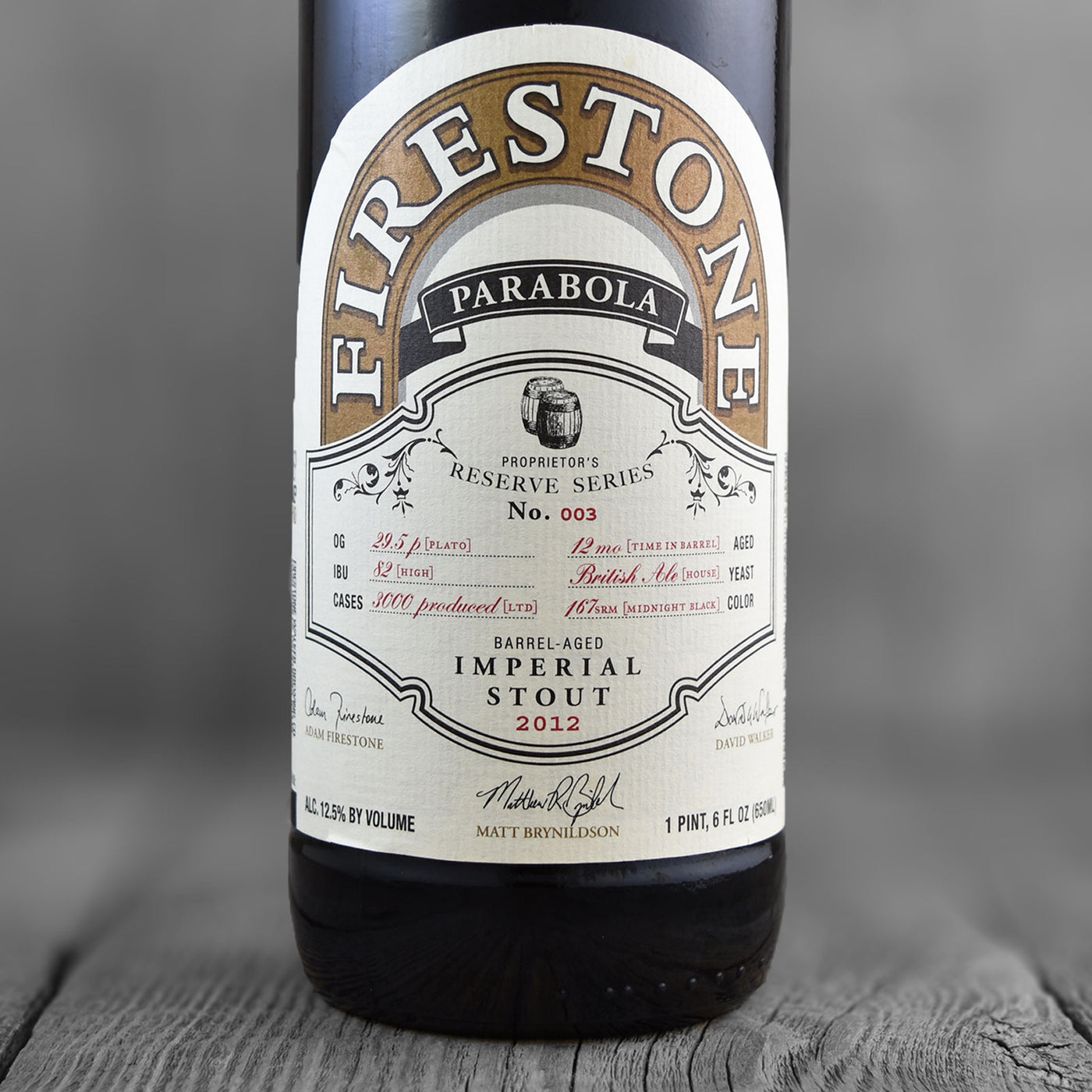 Firestone Parabola 2012