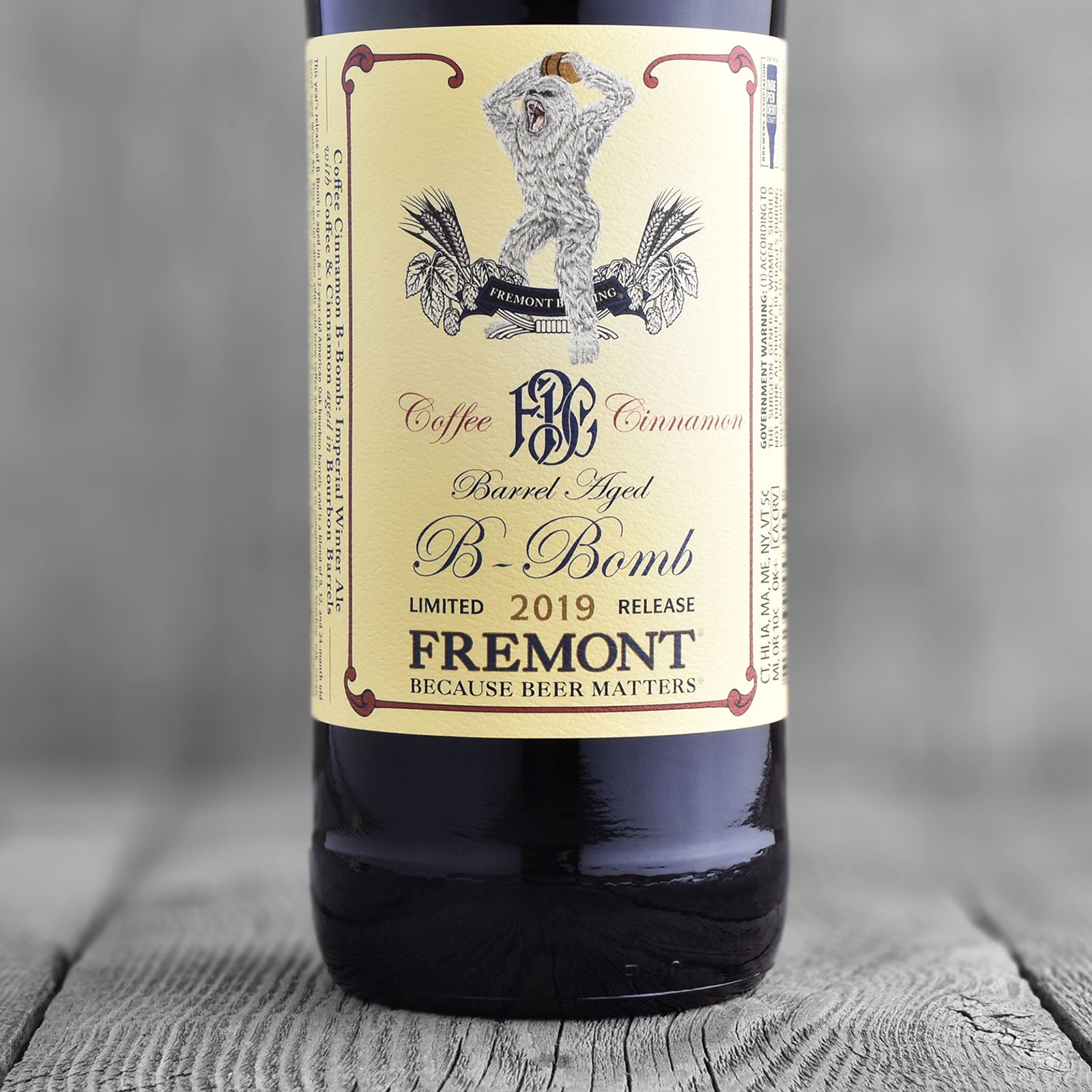 Fremont Barrel Aged B-Bomb Coffee Cinnamon | Craft Beer Kings – CBK