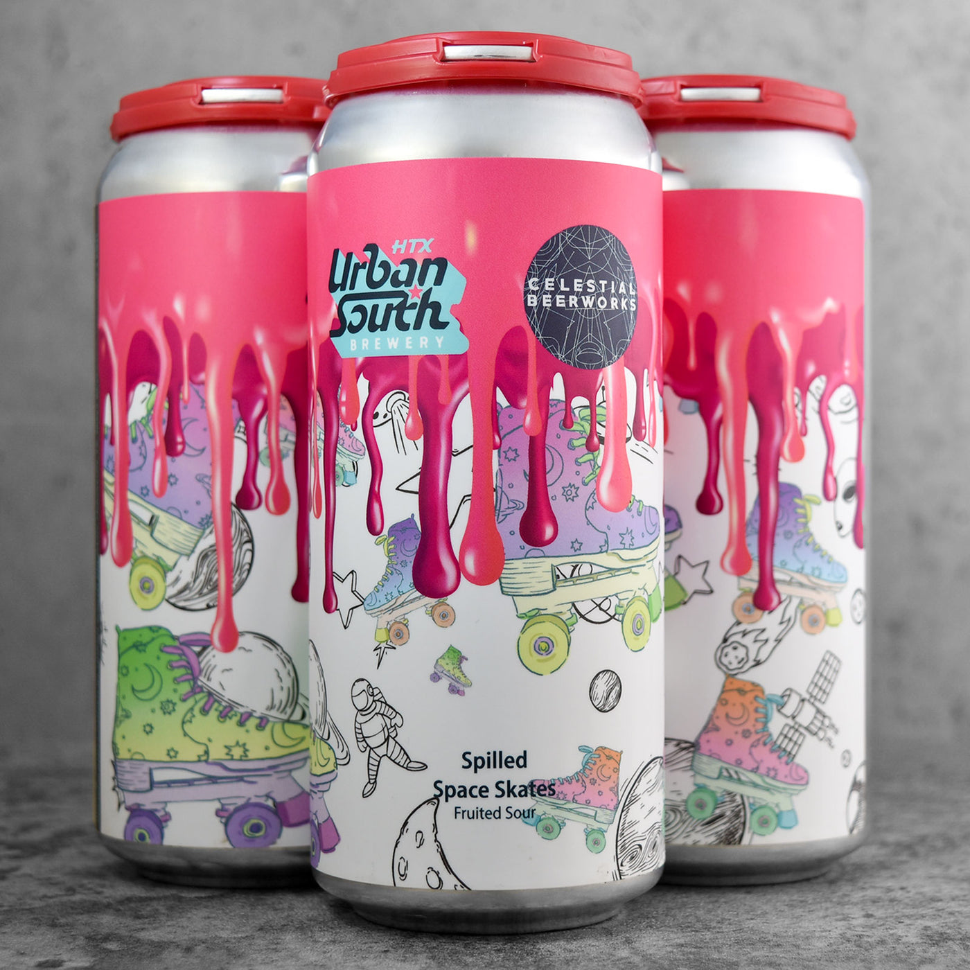 Urban South x Celestial Beerworks - Spilled Space Skates