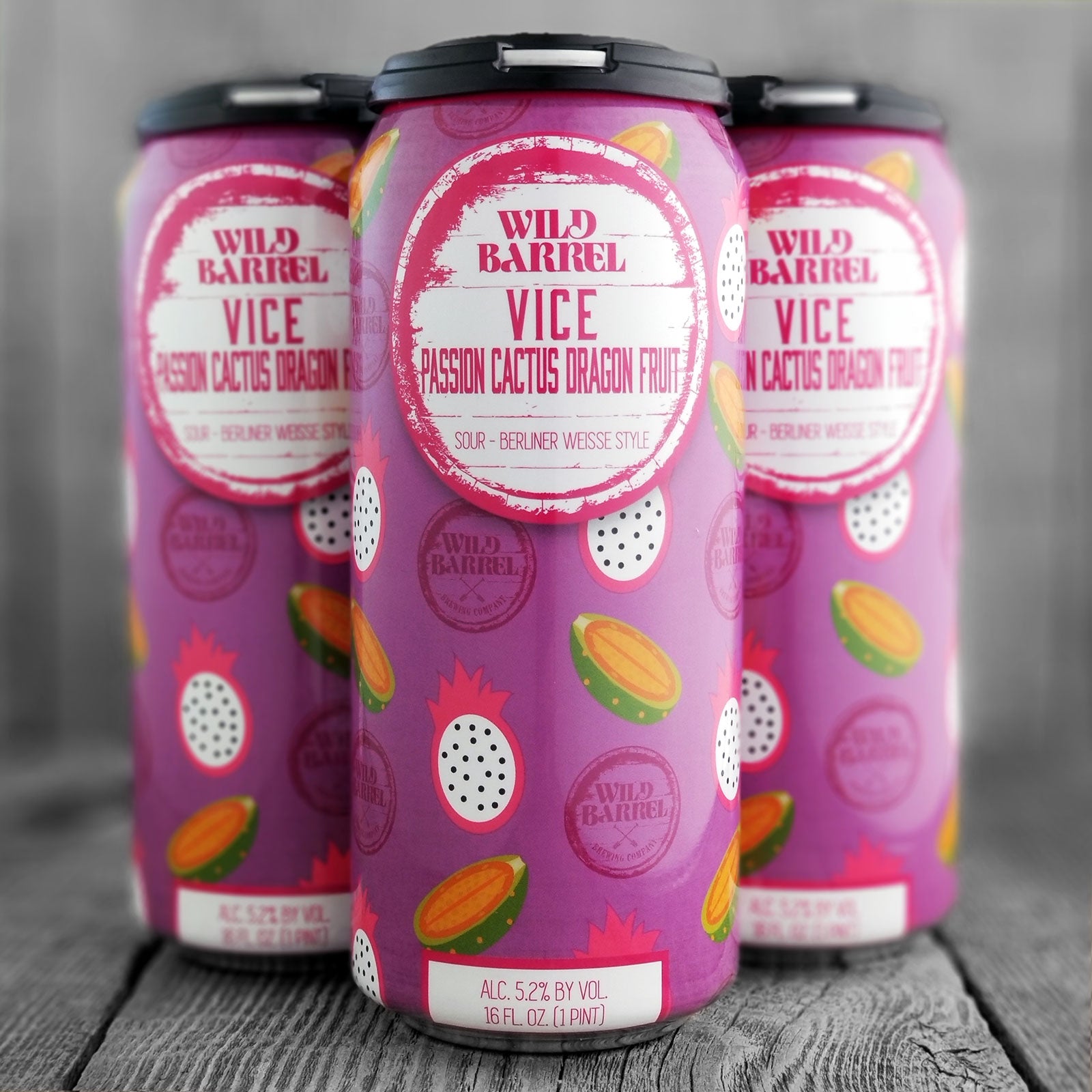 Wild Barrel Vice Passion Cactus Dragon Fruit | Craft Beer Kings – CBK